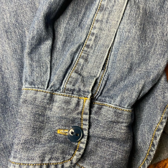 J Crew Denim Shirt - Picture 2 of 6